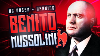 WARNING - Benito Mussolini