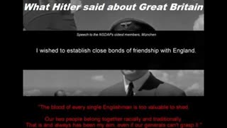 What Hitler said about Great Britain