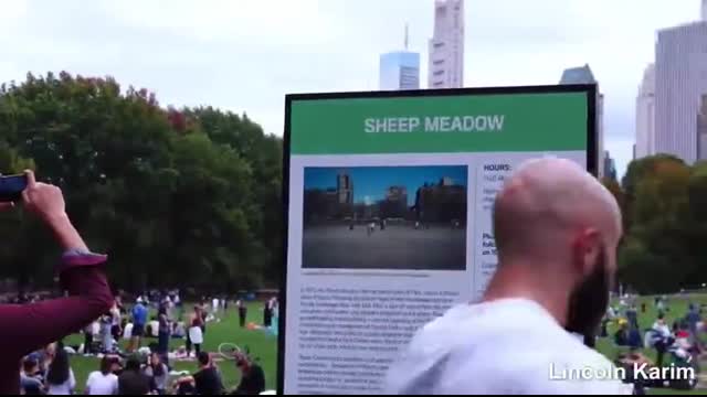 Oct 24th NYC Sheep Meadow Central Park Wearing Masks Ou