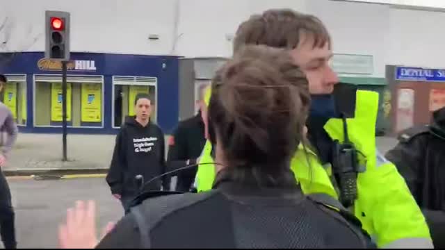 manchester uk POLICE punch CAFE OWNER