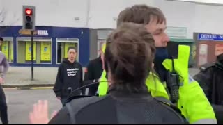 manchester uk POLICE punch CAFE OWNER