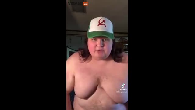 FAT COMMUNIST WITH SAGGY BOOBS RANTS ABOUT THE UNVAXXED