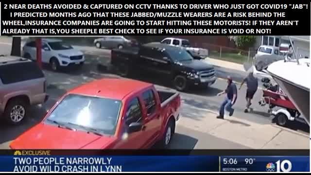 Driver Loses Consciousness After covid shot, Almost kills 2 People