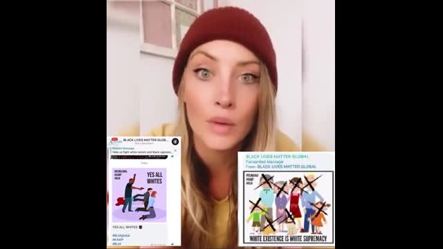 White Lady Talks about BLM.