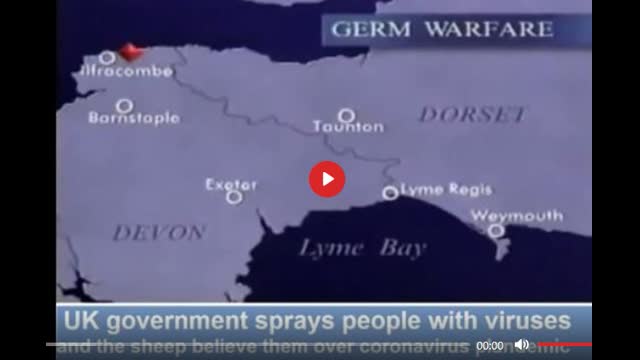 UK government sprays people with viruses and fools trust them over coronavirus plandemic