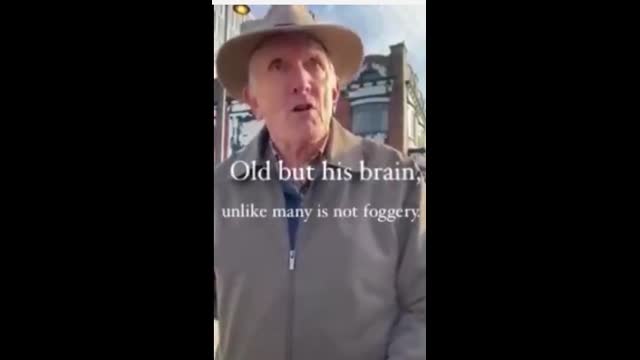 THIS OLD BOY KNOWS THE SCORE!!
