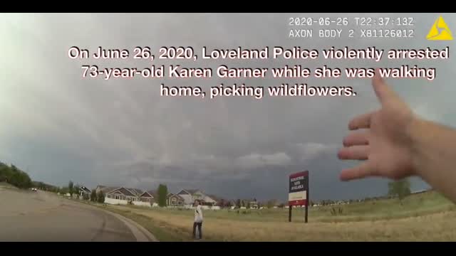 Colorado officers laughing as they watch video of them body-slamming 73-year-old woman