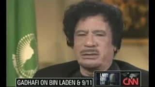 Gadhafi interview with (((larry king))) (29/09/09)
