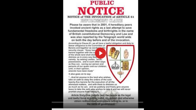 Clap For T.R.E.A.S.O.N Versus MC Article 61 - Tyranny Truth Slap - The REAL Lawful Dissent Dance-Off