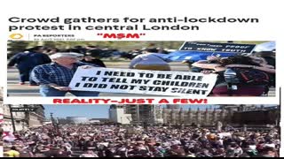 LONDON 24TH APRIL MARCH FOR FREEDOM