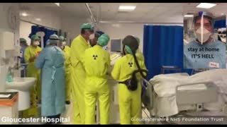 Empty Hospital Wards Corridors & Dancers oh my. Covid-19 Coronavirus Lockdowns Pandemic Quarantine