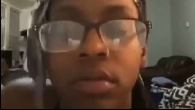 black guy has a surprise for his girl!