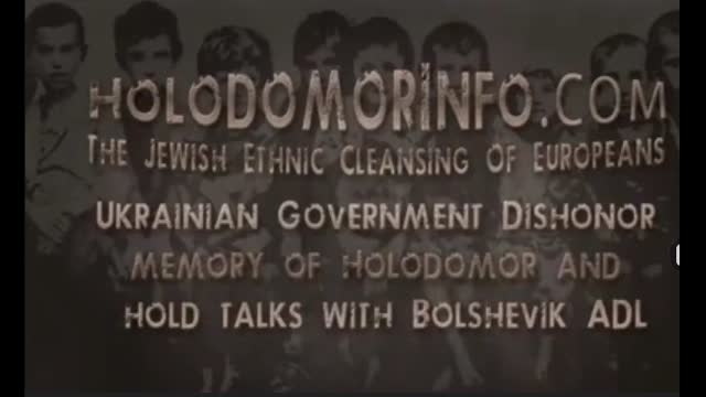 Ukrainian Government Dishonor memory of jewish bolshevik Holodomor meeting with adl