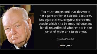 Hitler Was Right - The Real Reason for WW2