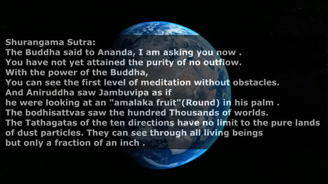 Father Lord Buddhas on Round Earth