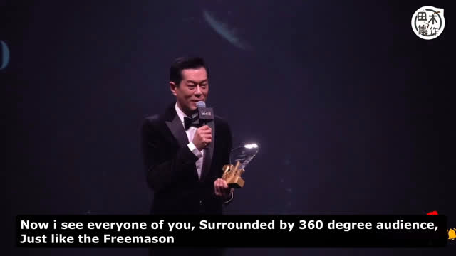 (November 30th 2024) Boss Koo Tornado solo alone enter and mock on those Freemason Tatler members under the stage