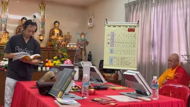 (November 6th--9th, 2025) (Part 1) Small Village Temple invite Master to host Shurangama and Ksitigarbha ceremony, Master ask me what to talk i talk about Jesus and jews