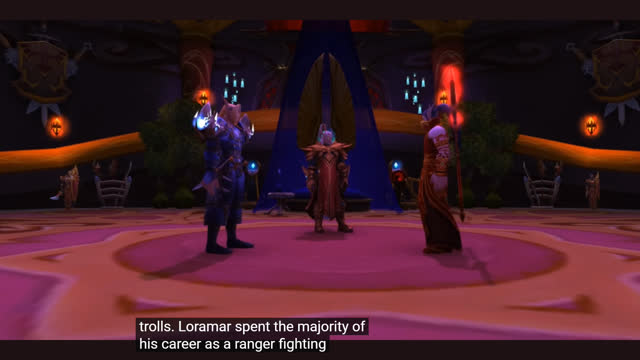 Someone just said it out the cycle hatred with relationship between Troll and Blood Elf