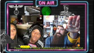 Random watching someone Halloween Live stream with niggers on morning for a while