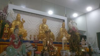 (September 28th, 2025) Few days in certain Temple, And listen on Hong Kong Lion Dance at night