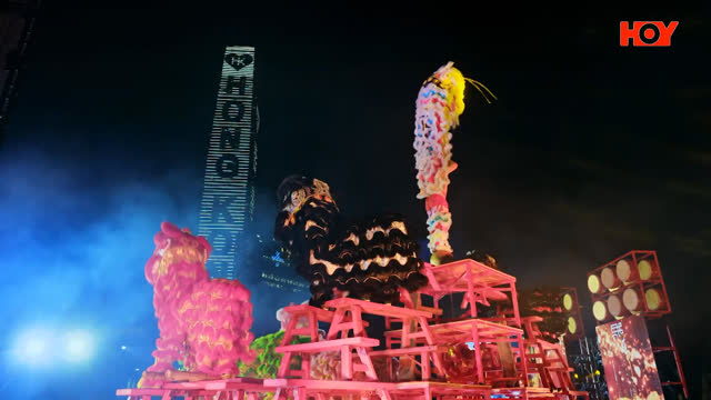 (January 30th, 2025) Meanwhile in Hong Kong, Celebrating with Lion Dance
