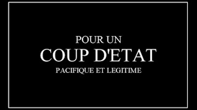 Annonce du renversement du gouvernement franÃ§ais