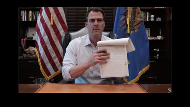 Governor Kevin Stitt: "Oklahoma Stands With Israel"