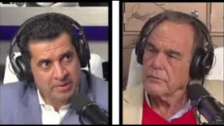Oliver Stone Shuts Down Patrick Bet David on Israel LIVE On His OWN Show