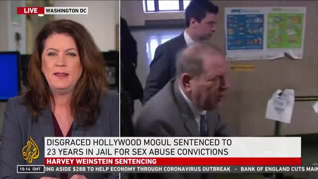 Harvey Weinstein sentenced to 23 years in landmark #MeToo...