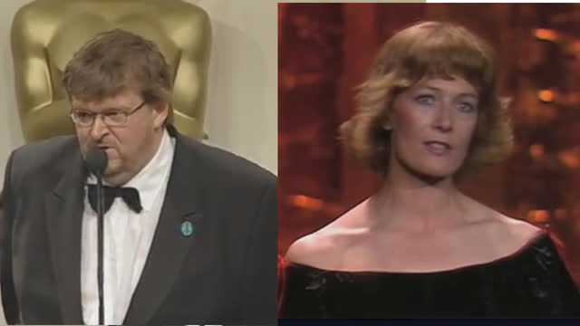 Activism by Oscar winners - Vanessa Redgrave, Michael Moore