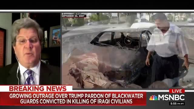 Growing Outrage Over Trump Pardon Of Blackwater Guards