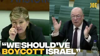 Ex Tory minister admits UK should have sanctioned Israel