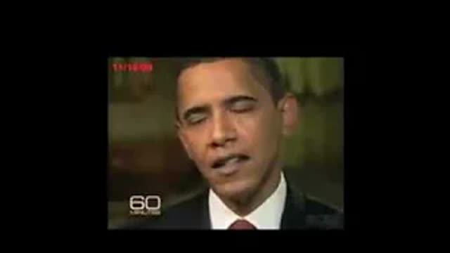 Obama filmed lying
