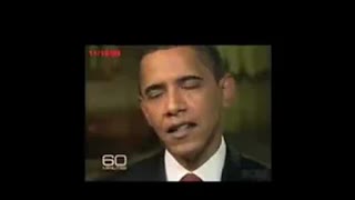 Obama filmed lying