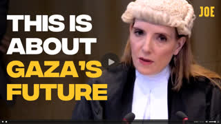 Irish Lawyer spells out Israels destruction of Gaza at The Hague