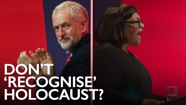 The Holocaust ‘doesn’t fit’ with Diane Abbott and Jeremy Corbyn’s worldview