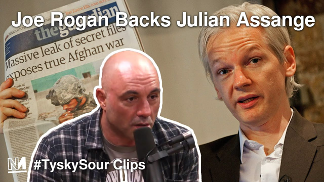 Joe Rogan Backs Julian Assange