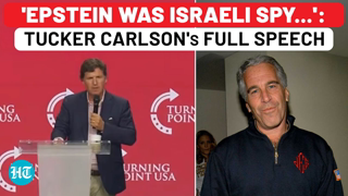 'Jeffrey Epstein Was Israeli Spy': Tucker Carlson Stuns US Amid 'No Client List' Row| Trump| Bondi