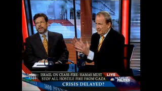 Patrick Buchanan - "Gaza is an Israeli concentration camp."
