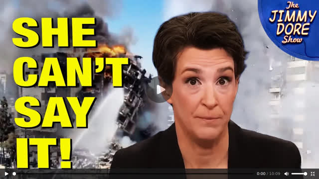 Maddow REFUSES To Say “Israel” Is Behind Iran War!