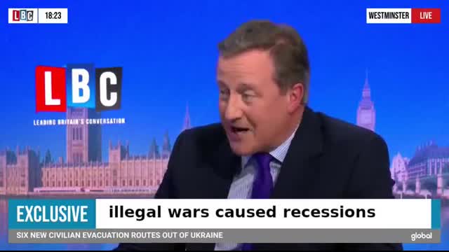 Camerons Many Illegal Wars Caused Recessions