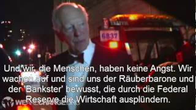 We Are Change konfrontiert Jacob Rothschild