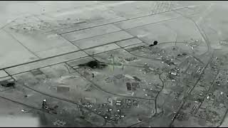 Iran's missile strikes on the US run al Asad airbase in Iraq, January 2020.