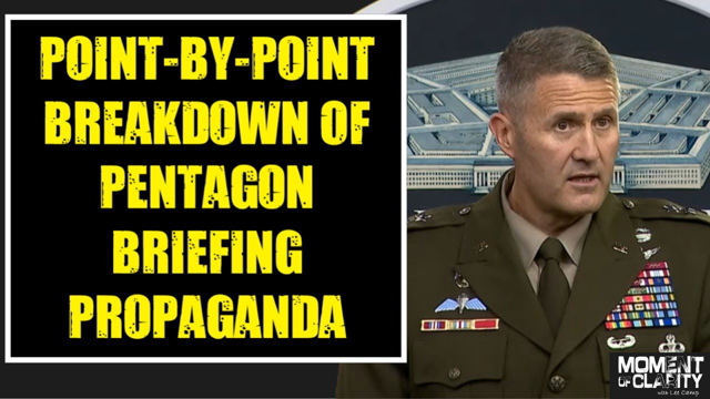 Point-By-Point Breakdown Of Pentagon Briefing Propaganda