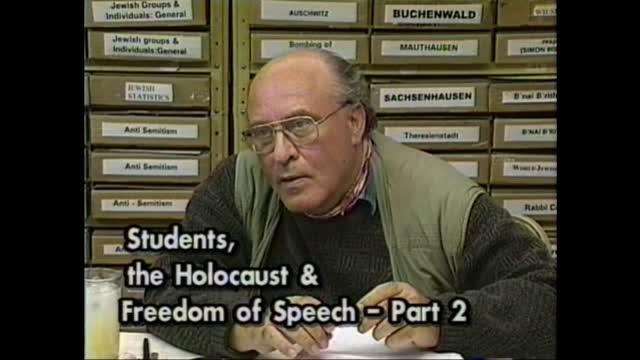 AVOF 150 - Students, the Holocaust and Freedom of Speech - 2 of 3