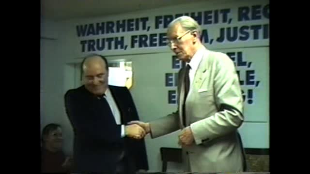 Samisdat - Otto Ernst Remer Speaks at Ernst Zundel's house