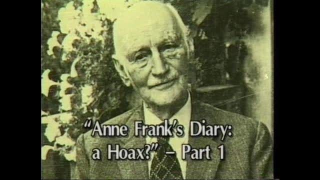 AVOF 144 - The Anne Frank Diary Hoax - 1 of 2