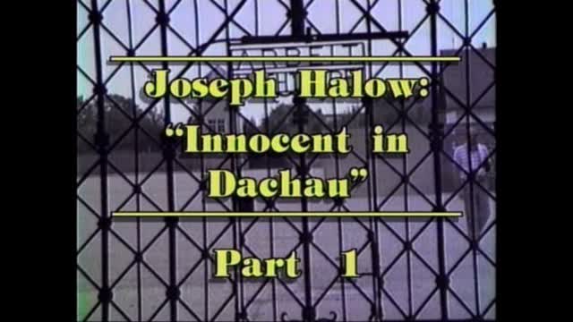 AVOF 249 - Joseph Halow - Innocent in Dachau - 1 of 2