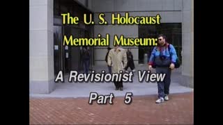 AVOF 237 - The U.S. Holocaust Memorial Museum - Prof. Robert Faurisson at the Museum - 5 of 6