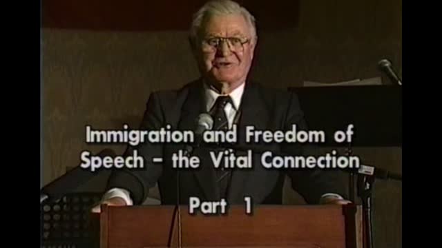 AVOF 154 - Immigration and Freedom of Speech - The Vital Connection  (1998) 1 of 2